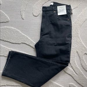 NWT Abercrombie & Fitch Ankle Straight Ultra High Rise Jeans